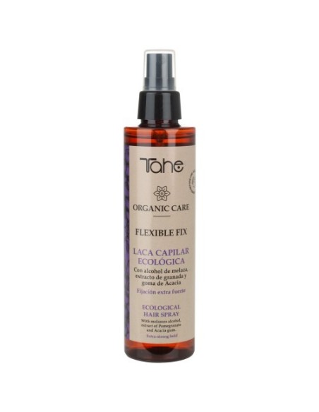 Laca capilar ecológica Flexible Fix Organic Care Alcohol de melaza 100% natural