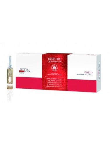 AMPOLLAS LOCION FORTALECEDORA CELULAS MADRE VEGETALES ENERGY CARE 12*10ML DESIGN LOOK