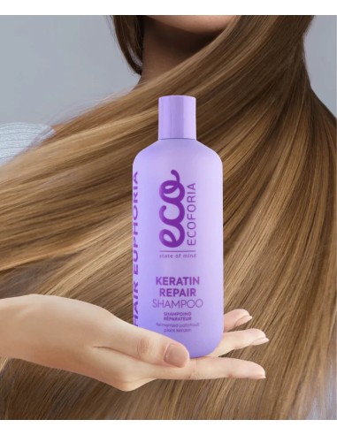 Champú reparador de queratina, 400 ml