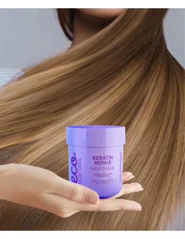 Mascarilla capilar reparadora de queratina, 200 ml
