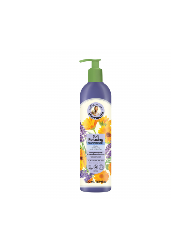 GEL DE DUCHA SUAVE & RELAJANTE PARA USO DIARIO CON LAVANDA SILVESTRE Y CALÉNDULA DE DE PRADERA, 500 ML