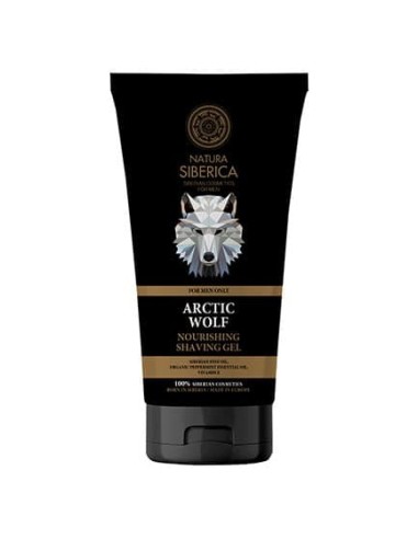 MEN Gel de afeitado Nutritivo «Lobo Ártico» 150ML