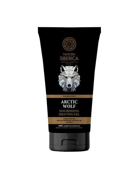 MEN Gel de afeitado Nutritivo «Lobo Ártico» 150ML