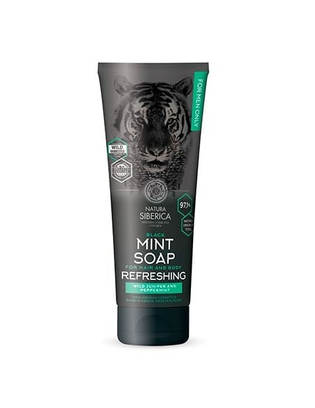 MEN Jabón de Menta negra 200ML