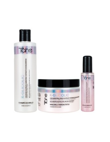 Pack Cuidado capilar completo con  K-Glicolic (POST ALISADO)