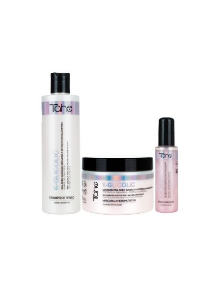 Pack Cuidado capilar completo con  K-Glicolic (POST ALISADO)
