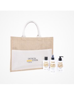 PACK PROMO SOLAR CARE DESIGN LOOK _CHAMPU 300 + MASCARILLA 300 + LEAVE IN 200 + BOLSO REGALO